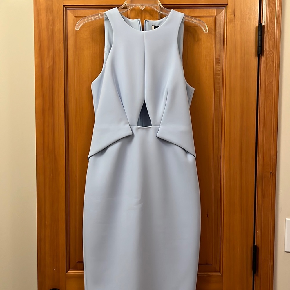 Sky Blue Top Shop Cocktail Dress